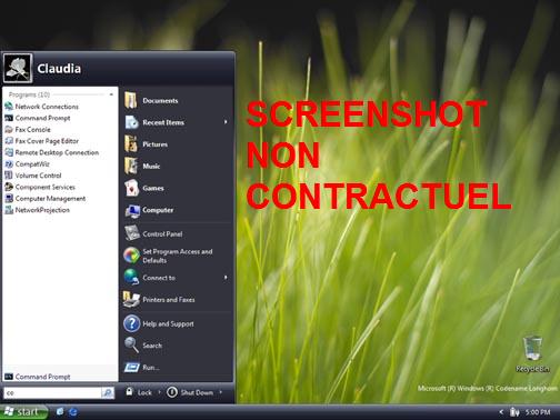 Screenshot non contractuel !